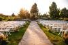 Wedding Garden ceremony space at Crystal Springs Country Club. 