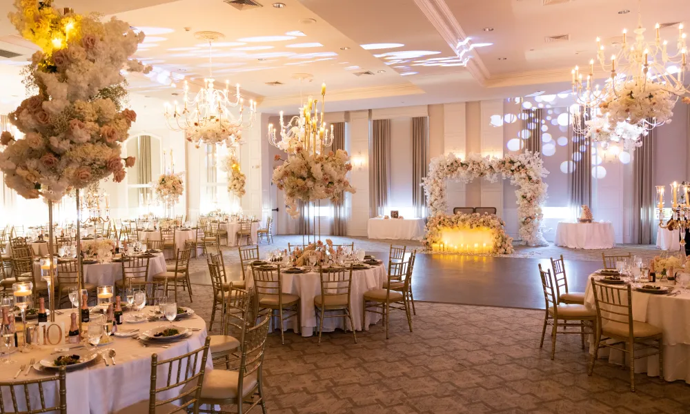 Emerald Ballroom: Wedding Reception 