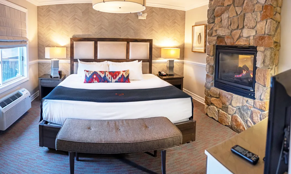 Presidential Suite Bedroom at Minerals Hotel